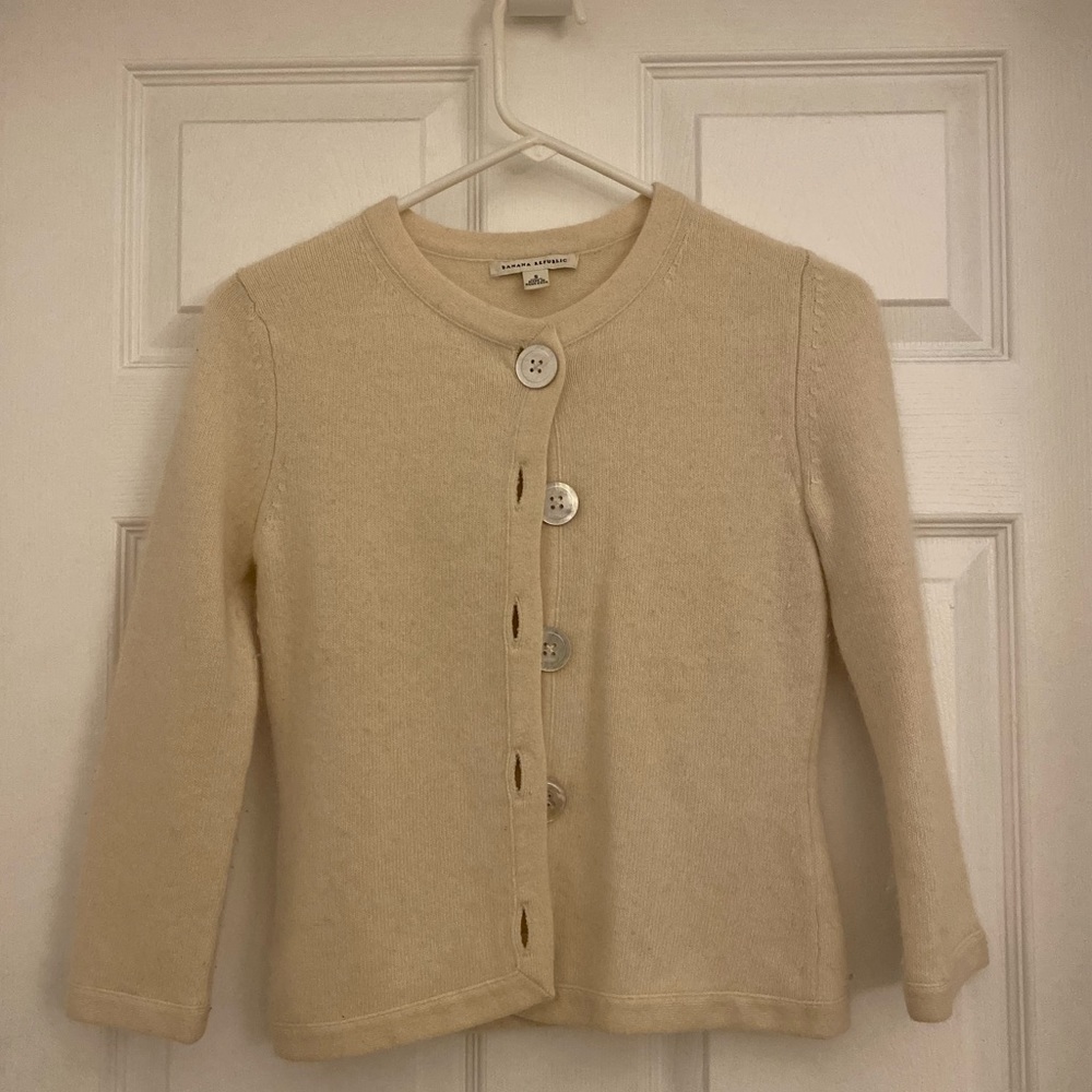 Cream Cardigan